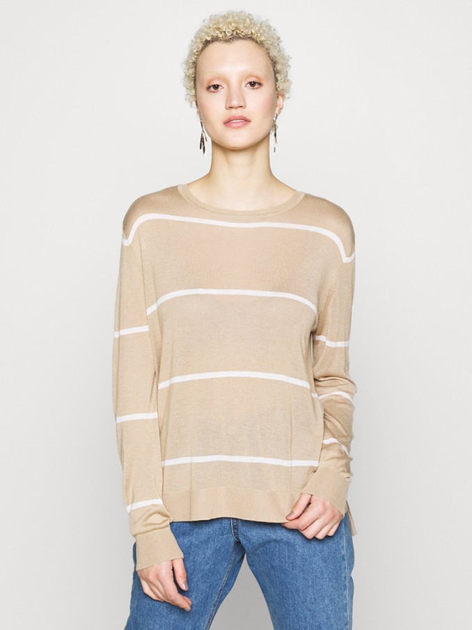 Prendas de Punto Mujer Beige Vero Moda