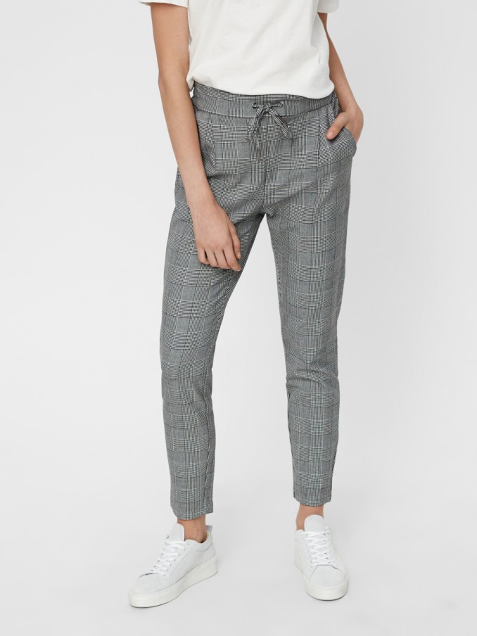 Pants Woman Grey Vero Moda
