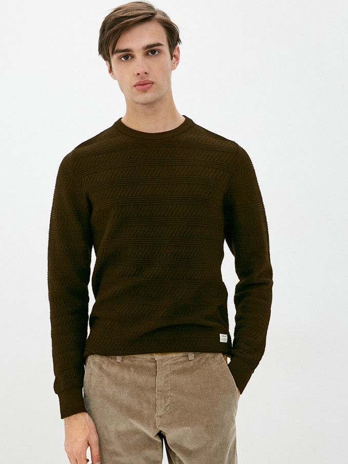 Knitwear Man Green Jack & Jones