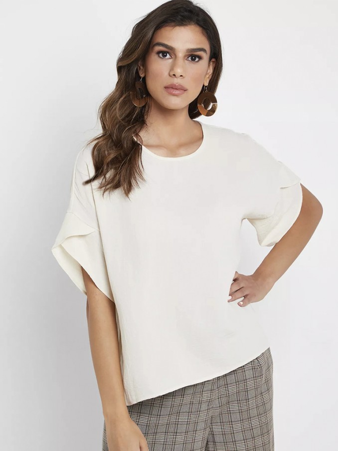 Shirt Woman Beige Vero Moda