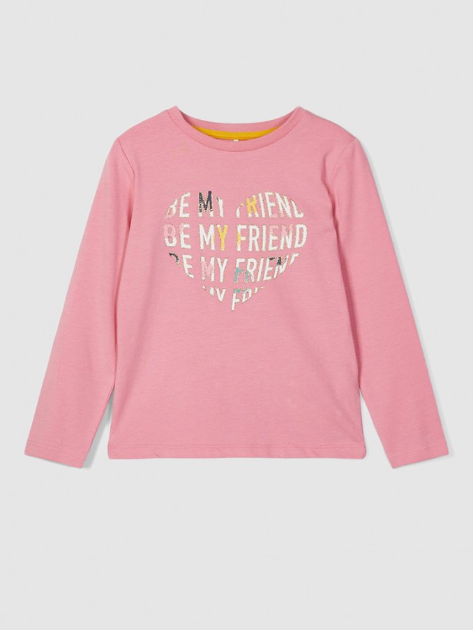 Sweatshirt Girl Light Pink Name It