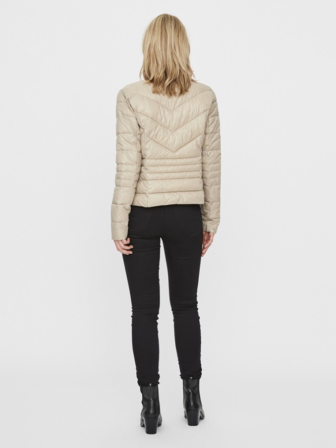 Chaqueta Mujer Beige Vero Moda
