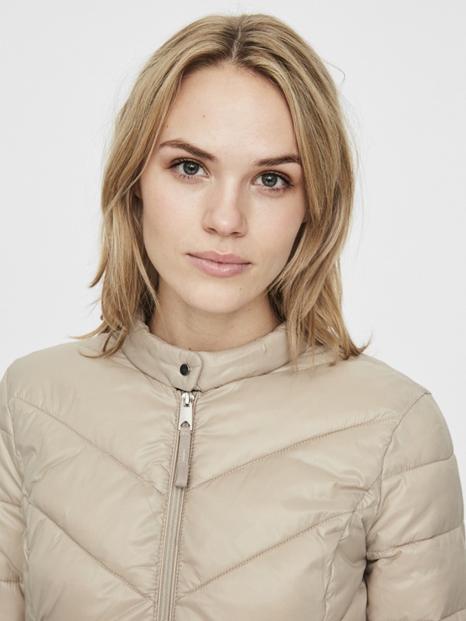 Chaqueta Mujer Beige Vero Moda