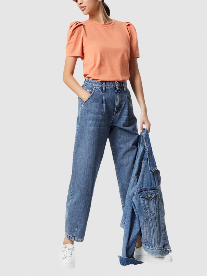 Camiseta Mujer Rosa Vero Moda