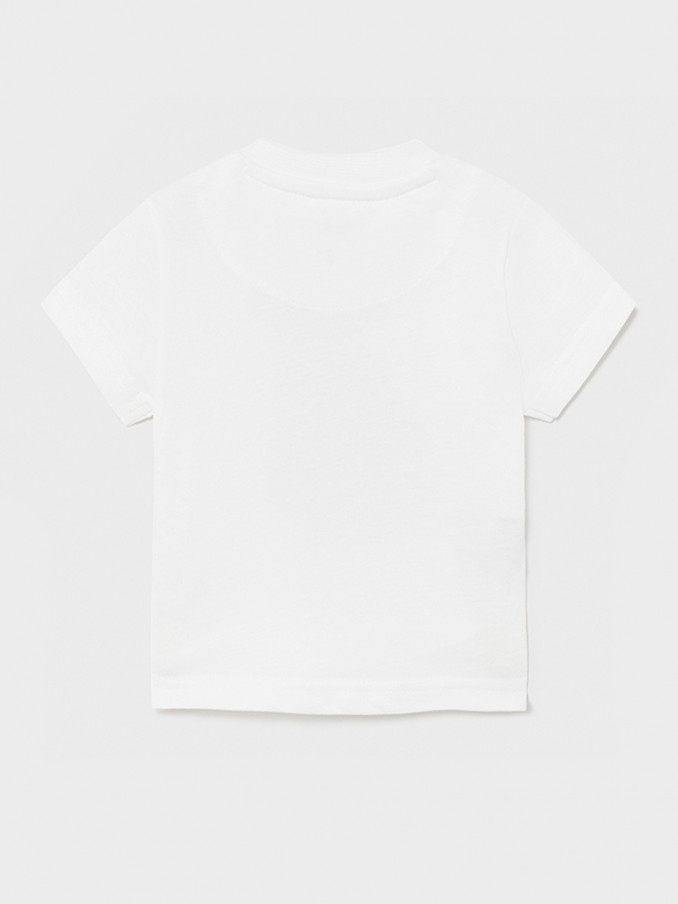 TShirt Baby Boy White Mayoral 1001 1001.1 Mellmak