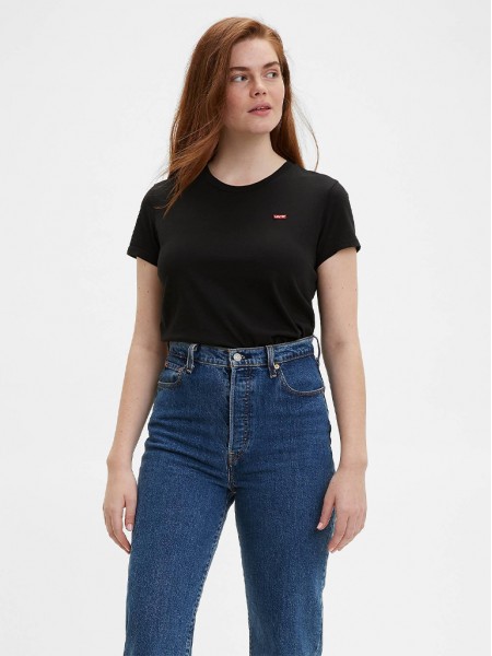 T-Shirt Manga Curta Mulher Perfect Tee Levis