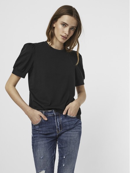 T-Shirt Woman Black Vero Moda