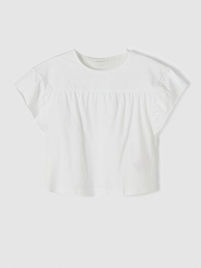 T-Shirt Girl White Name It