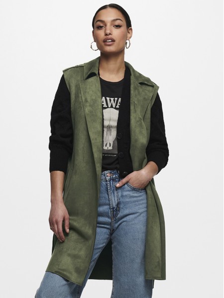 Vest Woman Green Only