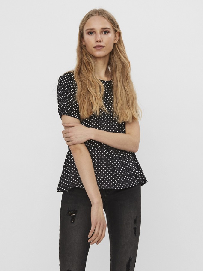 Shirt Woman Black Vero Moda