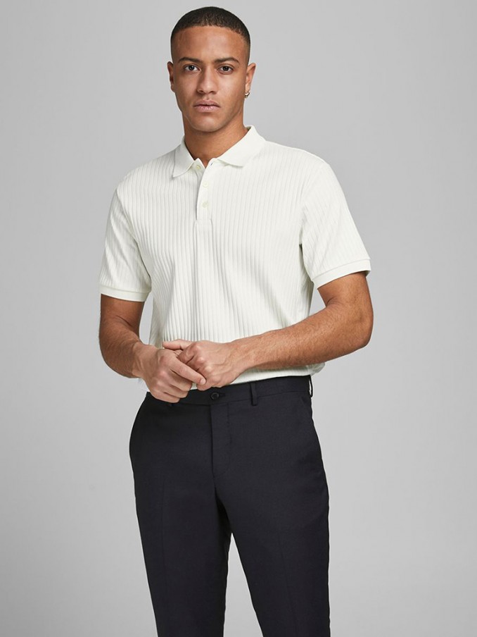 Polo Shirt Man Cream Jack & Jones