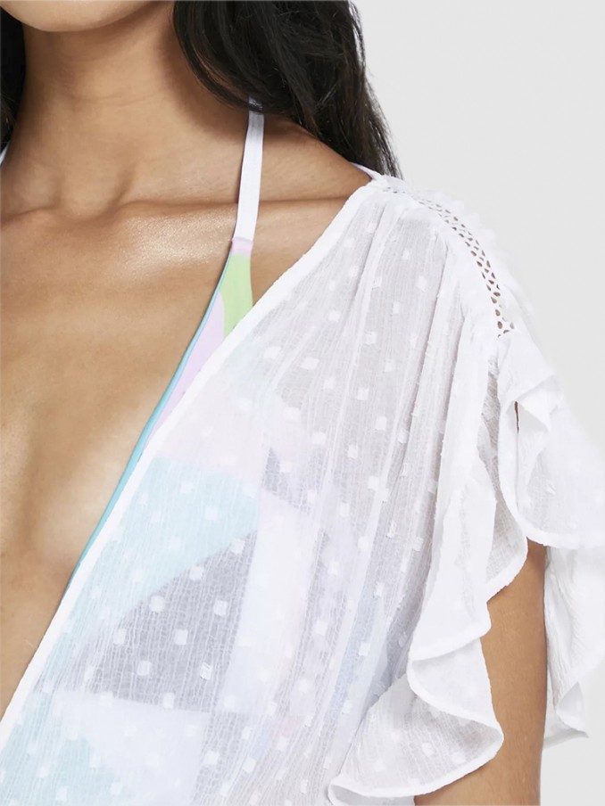 Vestido Mujer Blanco Vero Moda