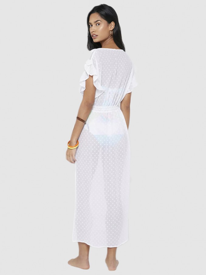 Vestido Mujer Blanco Vero Moda