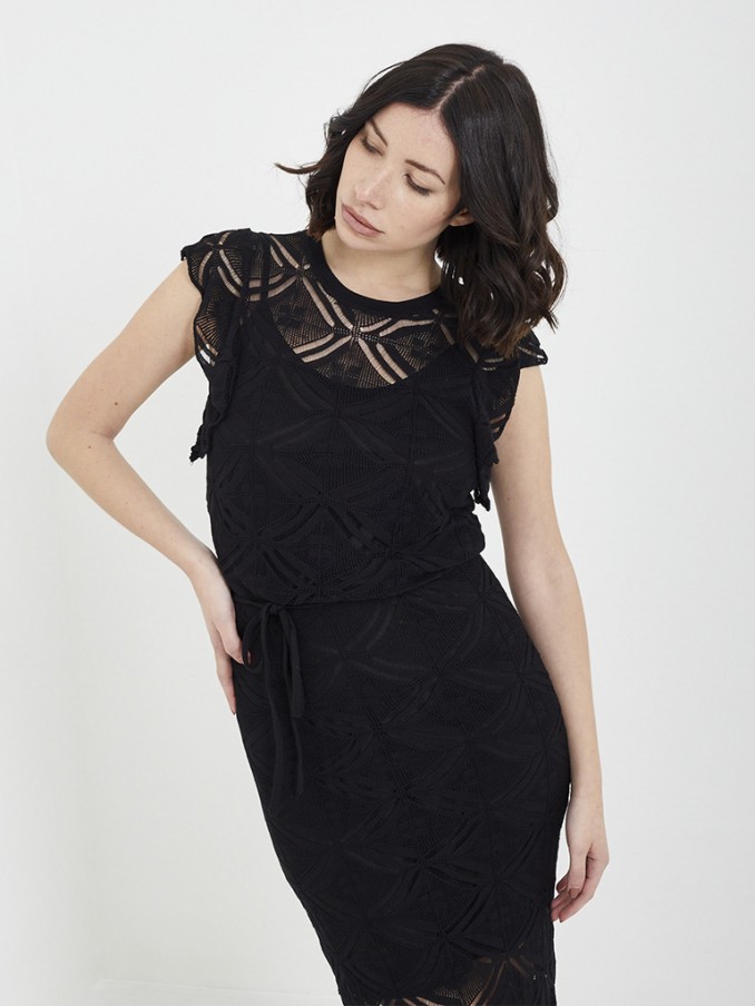 Dress Woman Black Vero Moda