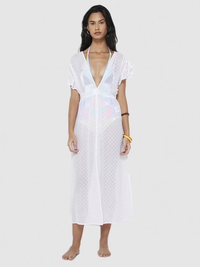 Dress Woman White Vero Moda
