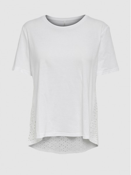 T-Shirt Mulher Mette Only T-Shirt Mulher Mette Only