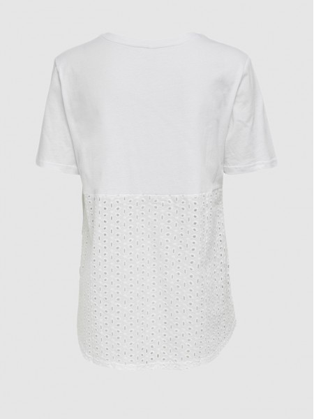 T-Shirt Mulher Mette Only T-Shirt Mulher Mette Only