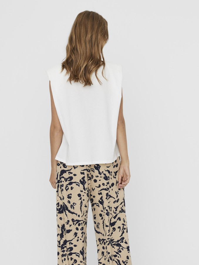 Camiseta Mujer Blanco Vero Moda