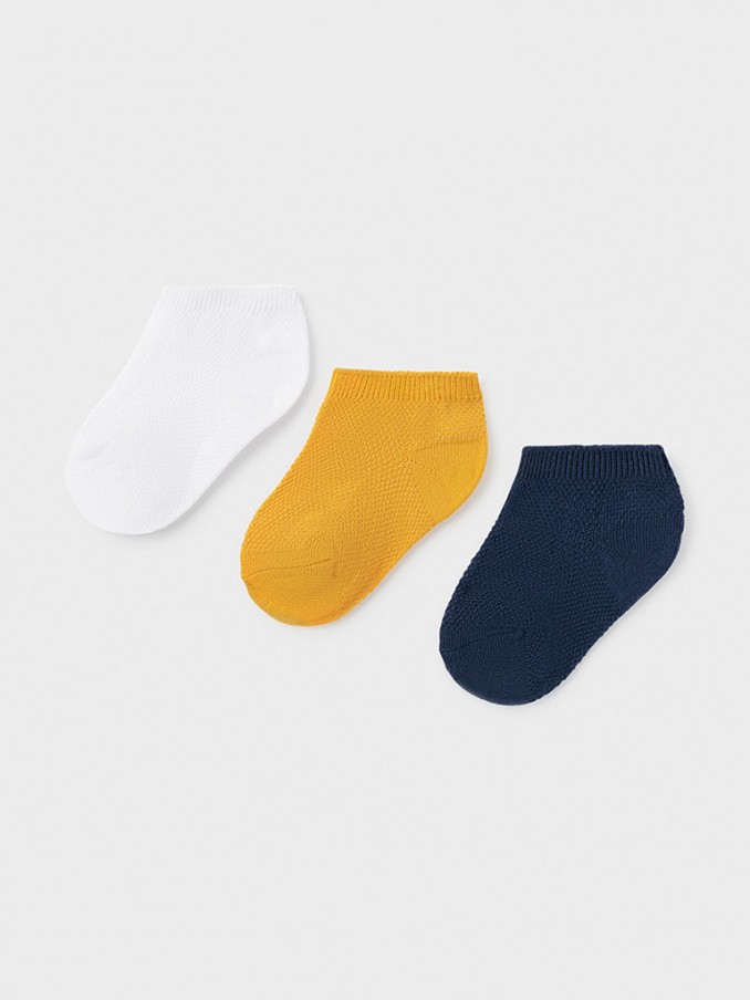 Calcetines Bebe Niño Amarillo Mayoral