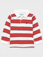 Polo Shirt Baby Boy Red Stripe Mayoral Polo Shirt Baby Boy Red Stripe Mayoral