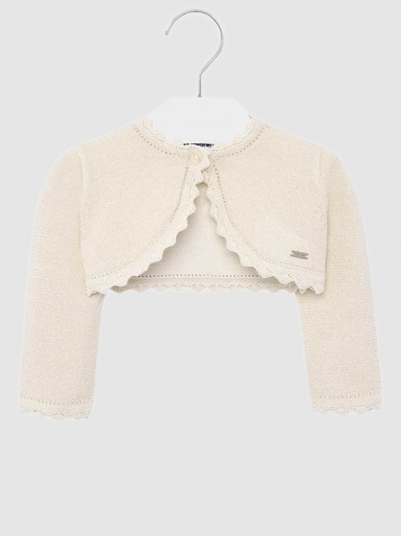 Jacket Baby Girl Beige Mayoral