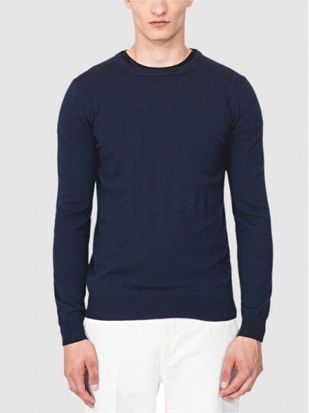 Sweatshirt Man Navy Blue Antony Morato