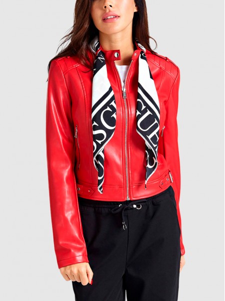 Jacket Woman Red Guess