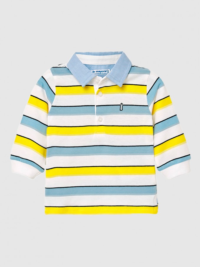 Polo Shirt Boy Yellow Mayoral