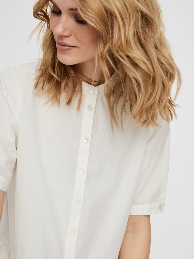 Vestido Mujer Blanco Vero Moda