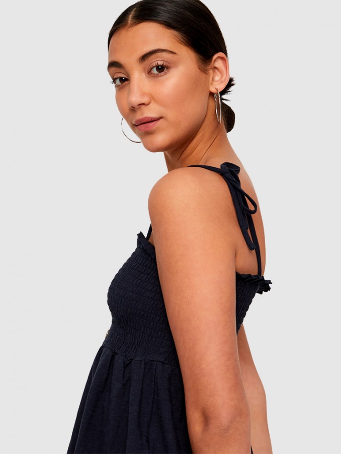 Blusa Mujer Azul Marino Vero Moda