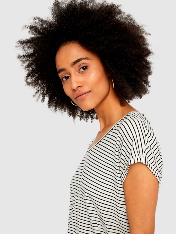 Camiseta Mujer Blanco Vero Moda