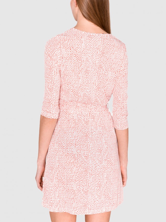 Vestido Mujer Rojo Vero Moda