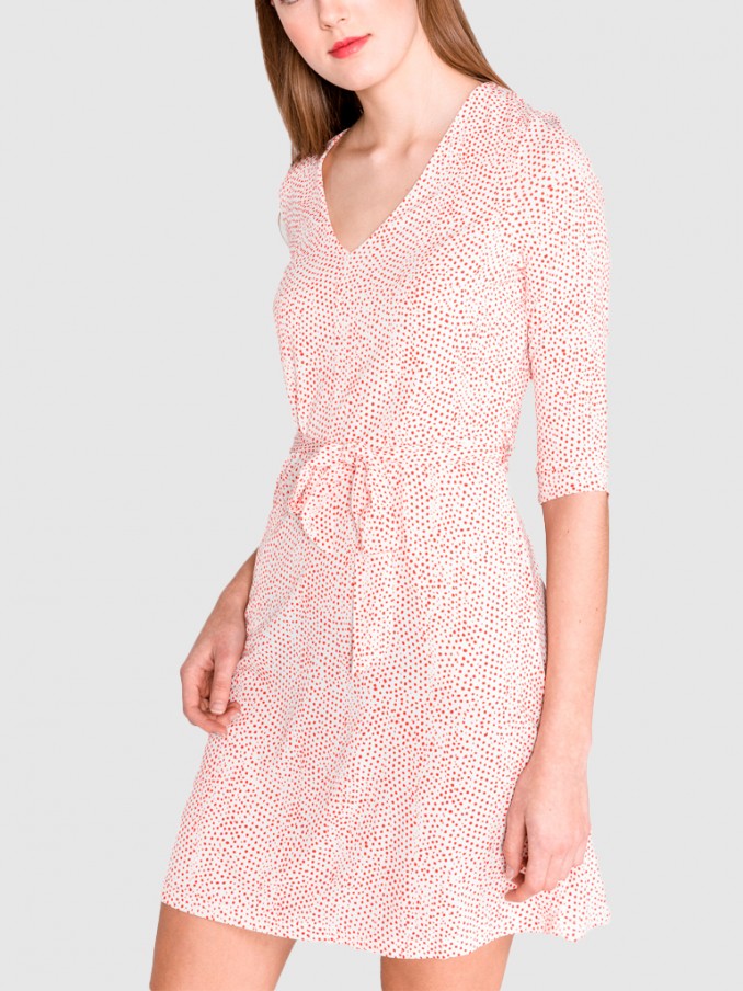 Vestido Mujer Rojo Vero Moda