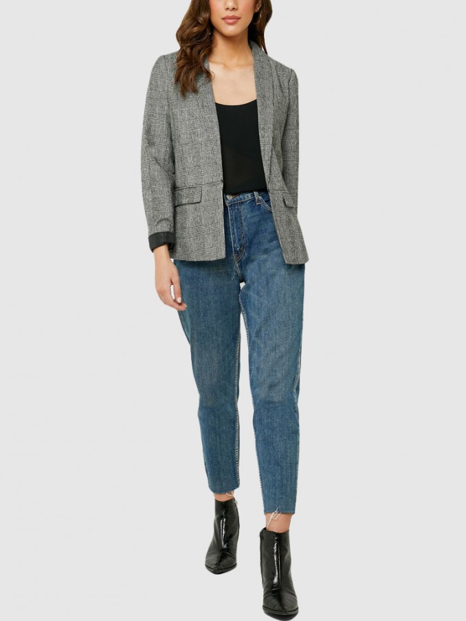 Blazer Mujer Gris Vero Moda