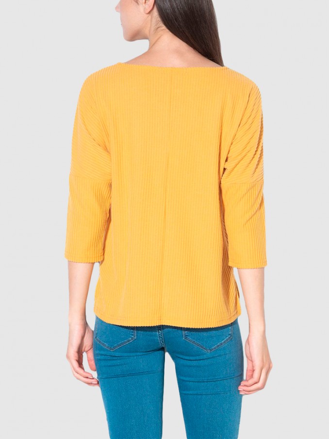 Prendas de Punto Mujer Amarillo Vero Moda