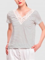 T-Shirt Mulher Hela Vero Moda T-Shirt Mulher Hela Vero Moda