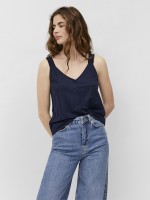 Shirt Woman Navy Blue Vero Moda Shirt Woman Navy Blue Vero Moda