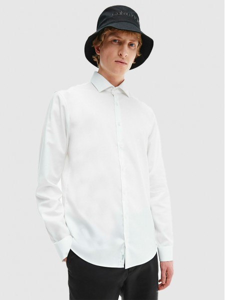 Camisa Homem Slim Calvin Klein