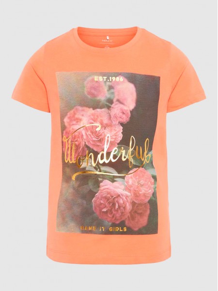 Camiseta Nia Salmn Name It