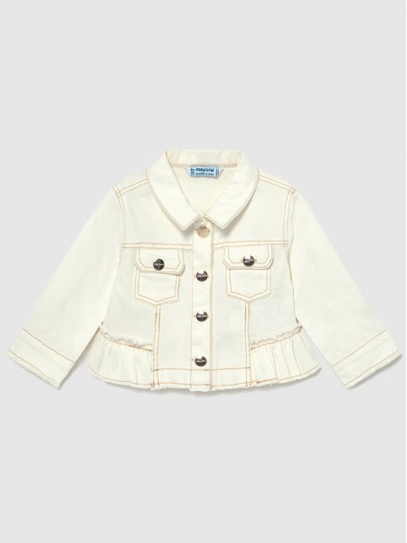 Jacket Baby Girl Cream Mayoral