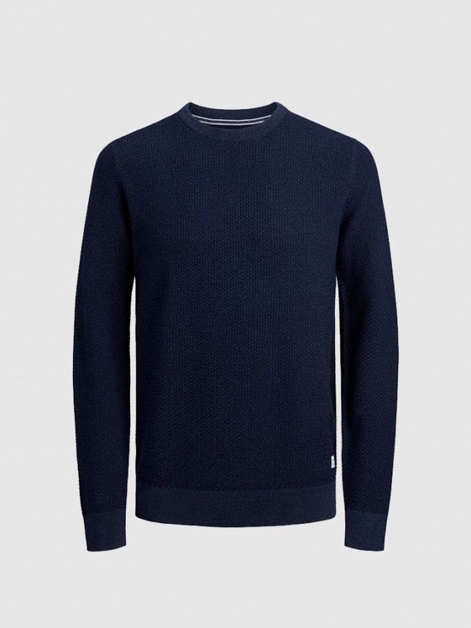 Knitwear Man Navy Blue Jack & Jones