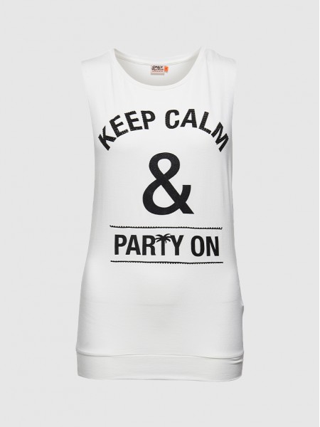 Blusa Mujer Blanco Only