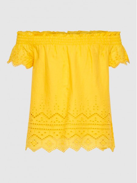 Blusa Nia Amarillo Only