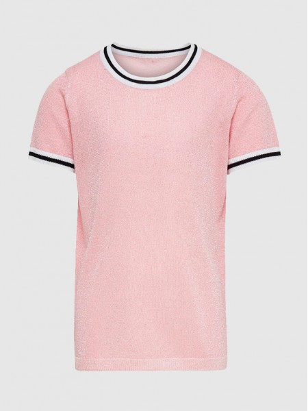 Camiseta Nia Rosa Only