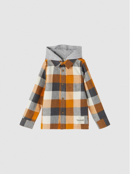 Shirt Boy Orange Name It