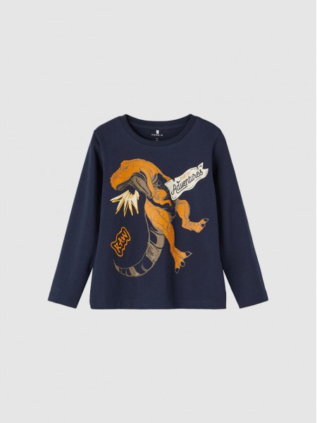 Sweatshirt Boy Navy Blue Name It