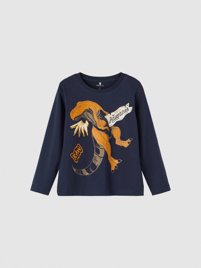 Sweatshirt Boy Navy Blue Name It