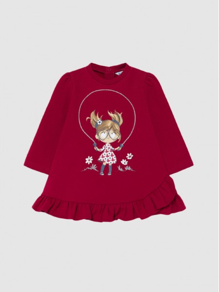Dress Baby Girl Red Mayoral
