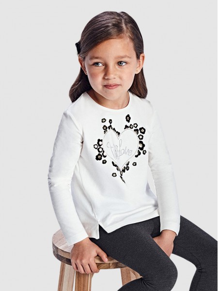 Swetashirt Menina Corao Flock Mayoral