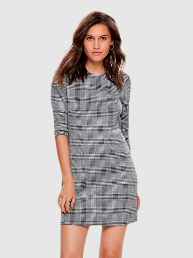 Dress Woman Grey Only